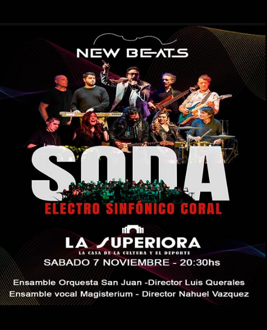SODA ELECTRO SINFONICO CORAL